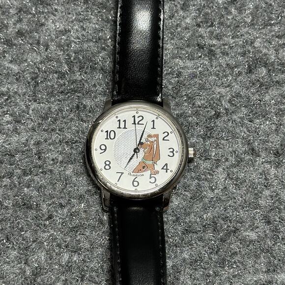 Vintage 2000 Armitron Scooby Doo Wrist Watch Hong Kong Movt. AL21E 2100/152 Rare